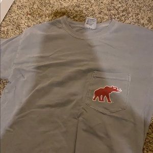 Comfort color Alabama pocket tee shirt